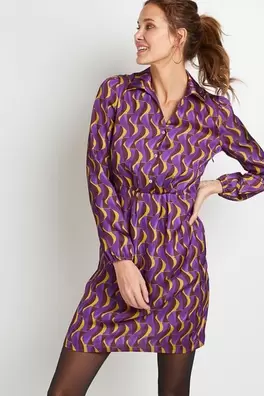 Robe chemisier femme offre à 19€ sur Grain de malice