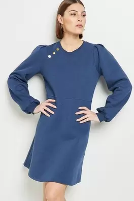 Robe manches bouffantes femme offre à 15€ sur Grain de malice