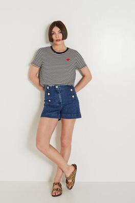 Short en jean femme offre à 17€ sur Grain de malice