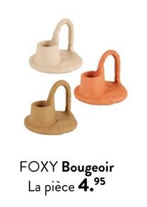 Foxy - Bougeoir offre à 4,95€ sur Casa