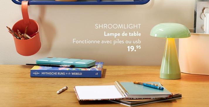 Shroomlight - Lampe De Table offre à 19,95€ sur Casa