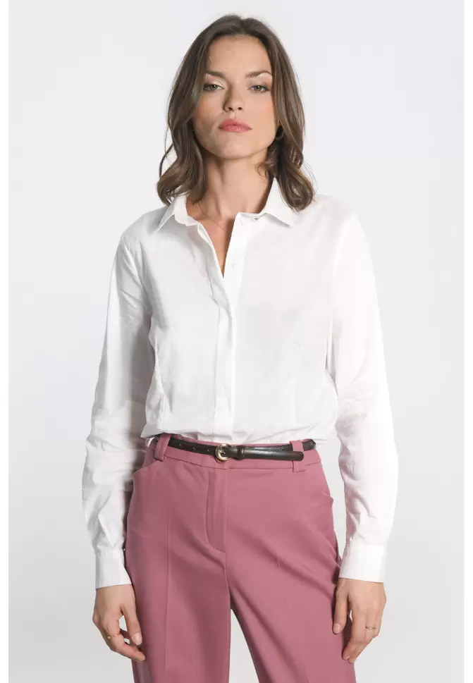 NAFI - CHEMISE ML - ECRU offre à 89€ sur Antonelle