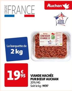Auchan - Viande Hachée Pur Boeuf 