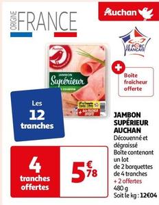 Auchan - Jambon Supérieur