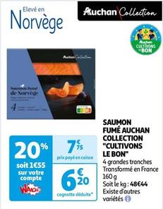Auchan - Saumon Fumé Collection "Cultivons Le Bon"