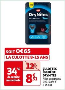 Drynites - Culottes Énurésie