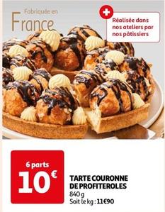 Tarte Couronne De Profiteroles