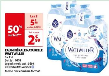 Wattwiller - Eau Minerale Naturelle