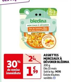 Blédina - Assiettes Morceaux À Dévorer