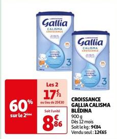 Blédina - Croissance Gallia Calisma