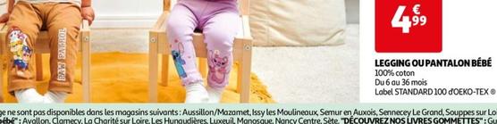 legging ou pantalon bébé