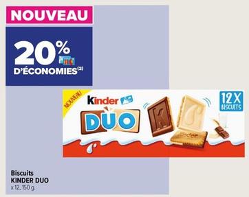 Biscuits offre sur Carrefour Express