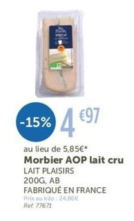 Fromage offre à 4,97€ sur L'Eau Vive