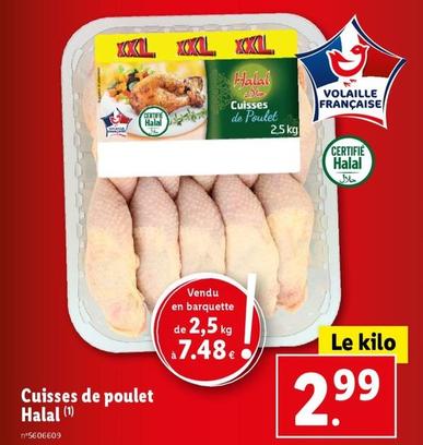 Halal - Cuisses De Poulet 