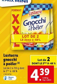 Lustucru - Gnocchi À Poêler