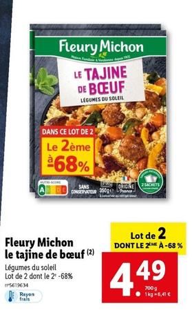 Fleury Michon - Le Tajine De Bœuf