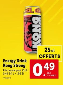 Kong Strong - Energy Drink 
