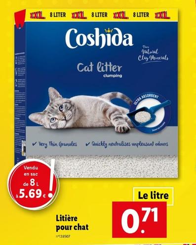 Coshida - Litière Pour Chat
