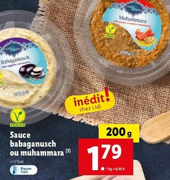 Sauce Babaganusch Ou Muhammara