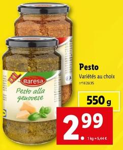 baresa - pesto