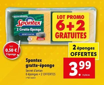 spontex - gratte-éponge