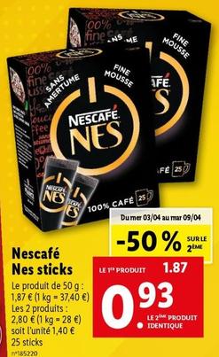 nescafé - nes sticks