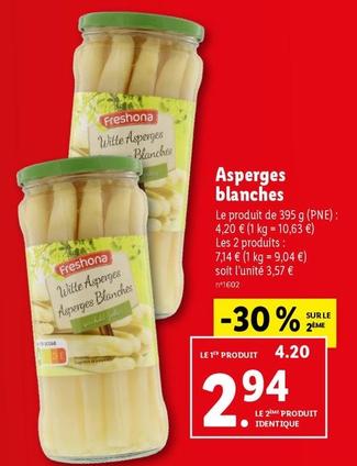 Freshona - Asperges Blanches