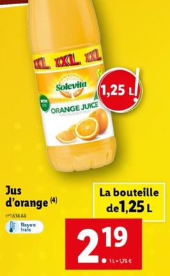 Solevita - Jus D'orange