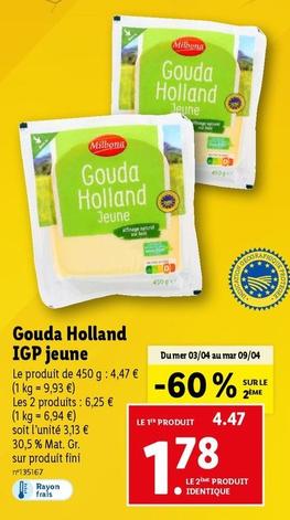 milbona - gouda holland igp jeune 