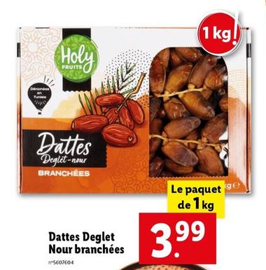 Holy - Dattes Deglet Nour Branchées