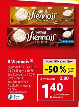 nestlé - 8 viennois