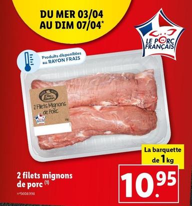 2 Filets Mignons De Porc