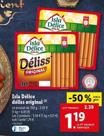 Isla Delice - Deliss Original