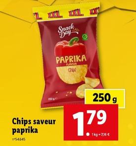 Snack Day - Chips Saveur Paprika