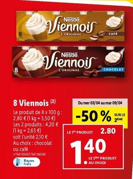 Nestlé - 8 Viennois