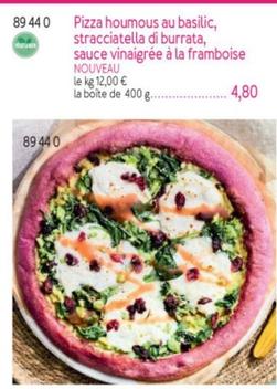 Pizza Houmous Au Basilic offre à 4,8€ sur Picard