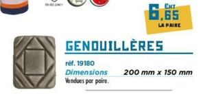 Genouillères offre à 6,65€ sur Master Pro