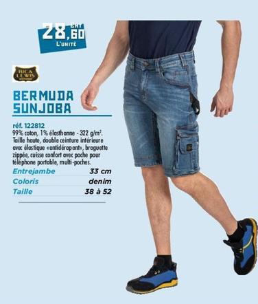 Rica Lewis - Bermuda Sunjoba offre à 28,6€ sur Master Pro