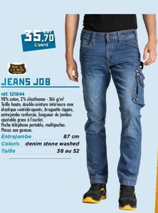 Rica Lewis - Jeans Job offre à 35,7€ sur Master Pro