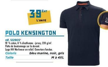 Kensington - Polo offre à 39€ sur Master Pro