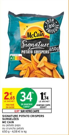 McCain - Signature Potato Crispers Surgelées offre à 1,74€ sur Intermarché