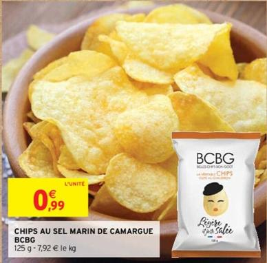 Bcbg - Chips Au Sel Marin De Camargue  offre à 0,99€ sur Intermarché