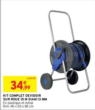 Kit Complet Devidoir Sur Roue offre à 34,99€ sur Intermarché