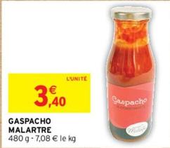 Malartre - Gaspacho offre à 3,4€ sur Intermarché