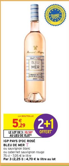 Bleu De Mer - Igp Pays D'oc Rosé