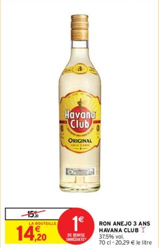 Havana Club - Ron Anejo 3 Ans