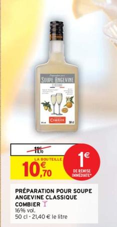 Combier - Préparation Pour Soupe Angevine Classique offre à 10,7€ sur Intermarché