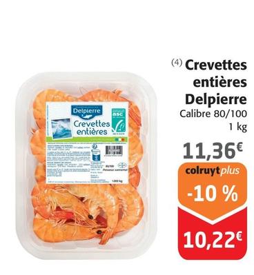 Delpierre - Crevettes Entieres