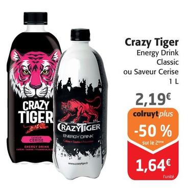 Crazy Tiger - Energy Drink Classic