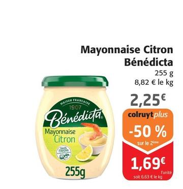 Bénédicta - Mayonnaise Citron
